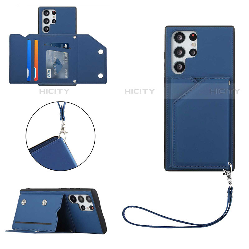 Custodia Lusso Pelle Cover Y03B per Samsung Galaxy S23 Ultra 5G