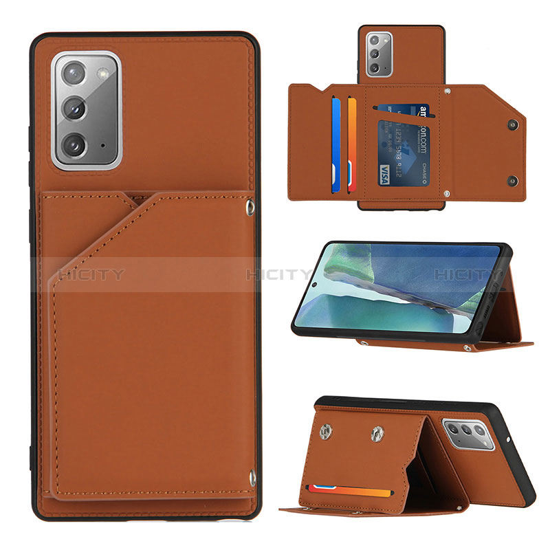 Custodia Lusso Pelle Cover Y04B per Samsung Galaxy Note 20 5G