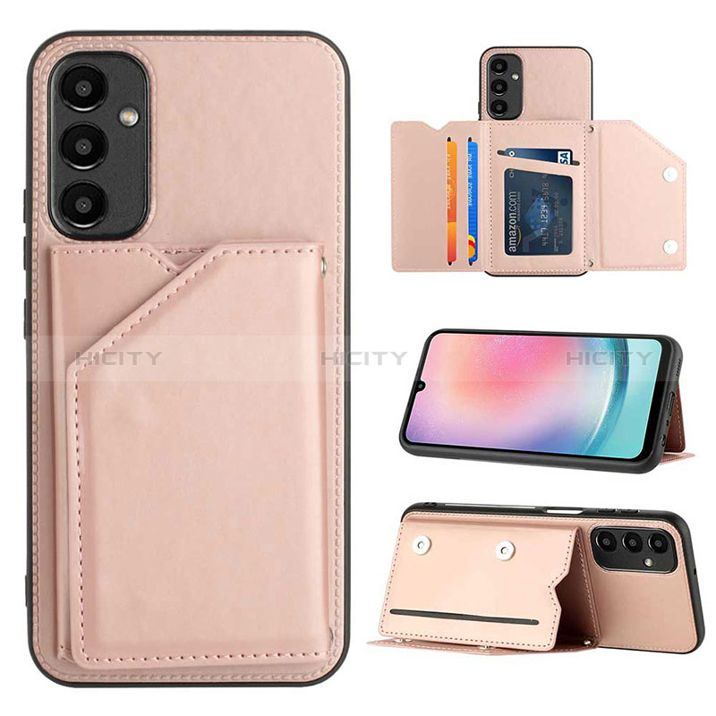 Custodia Lusso Pelle Cover YB2 per Samsung Galaxy A14 5G