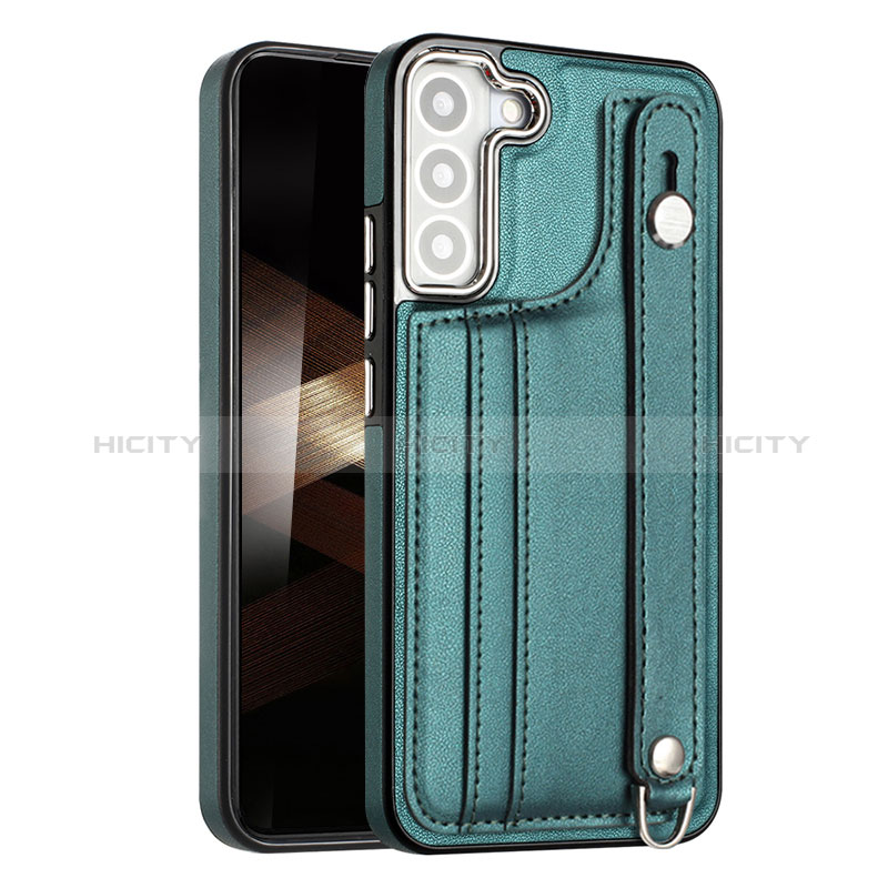 Custodia Lusso Pelle Cover YB4 per Samsung Galaxy S24 5G Verde