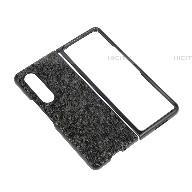 Custodia Lusso Pelle e Plastica Opaca Cover B07 per Samsung Galaxy Z Fold4 5G
