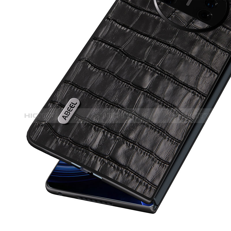 Custodia Lusso Pelle e Plastica Opaca Cover B07H per Huawei Mate X5