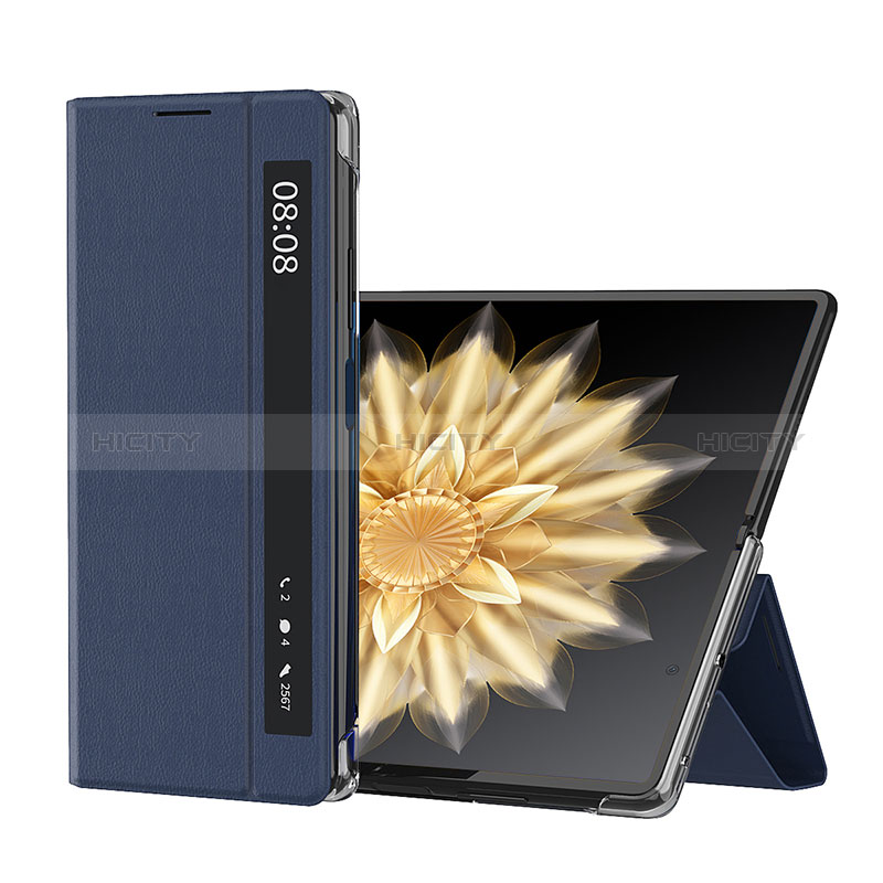 Custodia Lusso Pelle e Plastica Opaca Cover GS3 per Huawei Honor Magic V2 5G