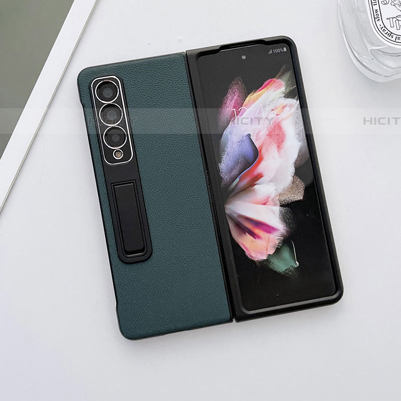 Custodia Lusso Pelle e Plastica Opaca Cover L09 per Samsung Galaxy Z Fold4 5G