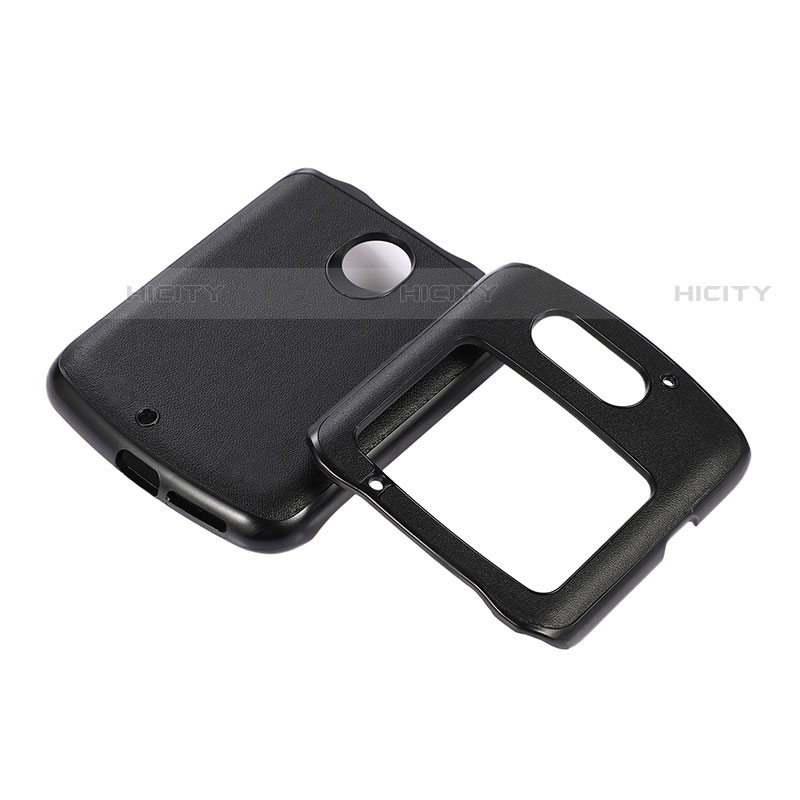 Custodia Lusso Pelle e Plastica Opaca Cover per Motorola Moto RAZR (2022) 5G