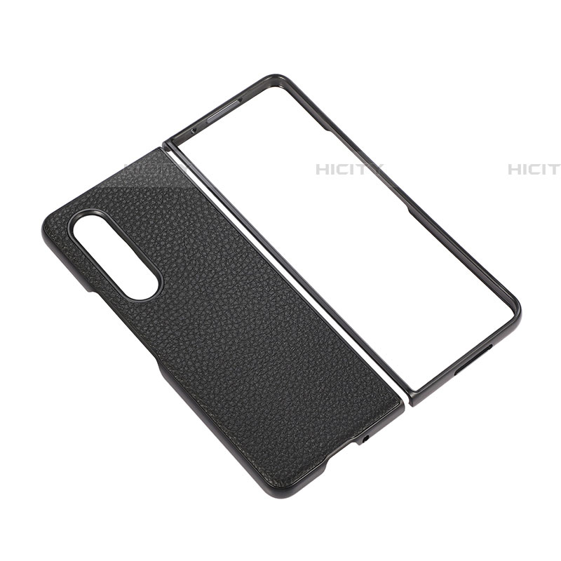 Custodia Lusso Pelle e Plastica Opaca Cover R05 per Samsung Galaxy Z Fold4 5G