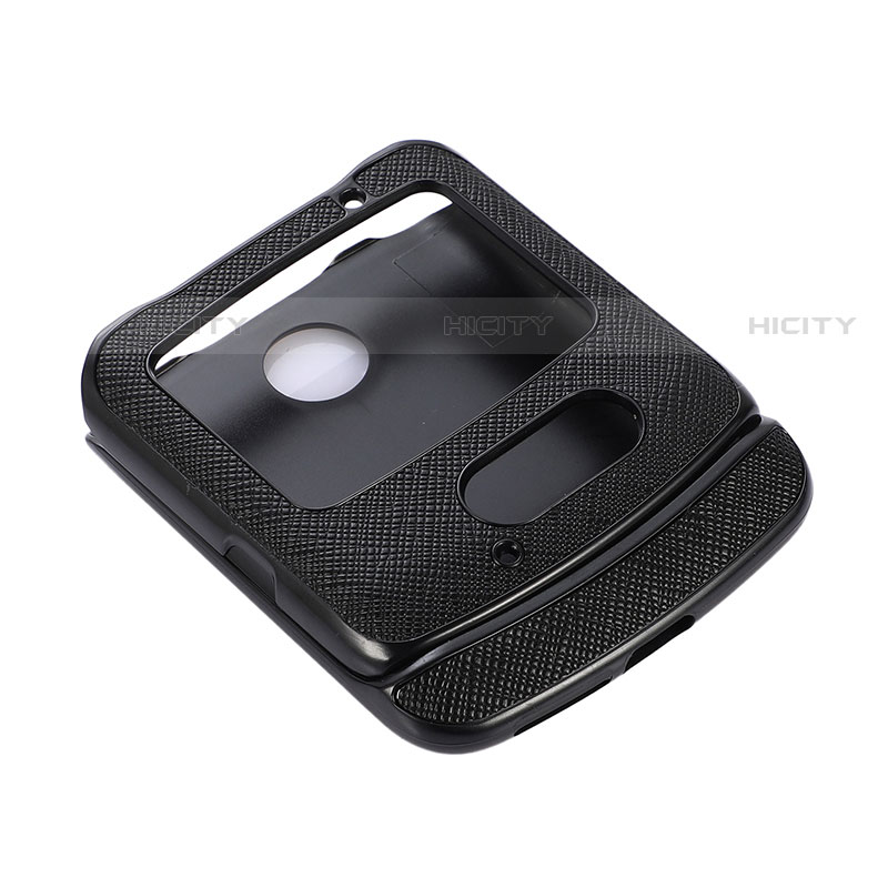 Custodia Lusso Pelle e Plastica Opaca Cover S01 per Motorola Moto RAZR (2022) 5G