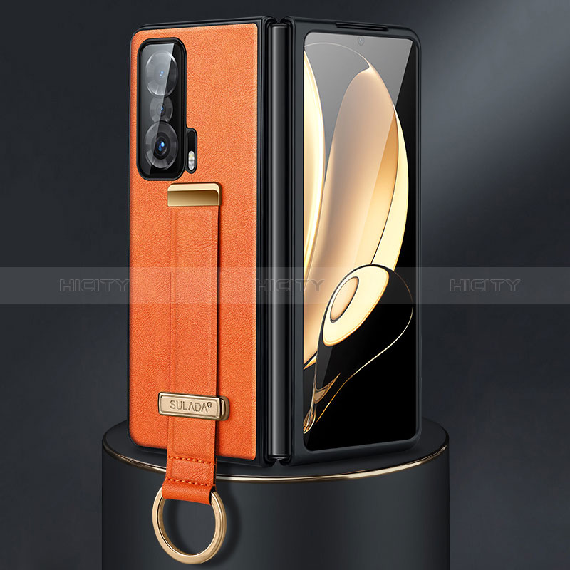 Custodia Lusso Pelle e Plastica Opaca Cover SD3 per Huawei Honor Magic Vs 5G