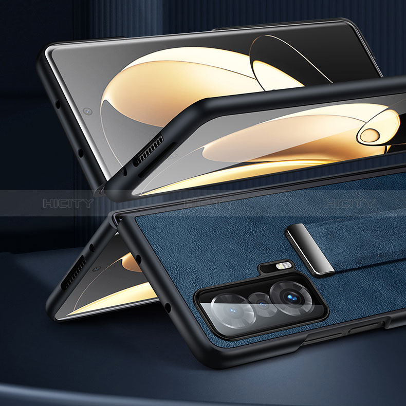 Custodia Lusso Pelle e Plastica Opaca Cover SD3 per Huawei Honor Magic Vs 5G