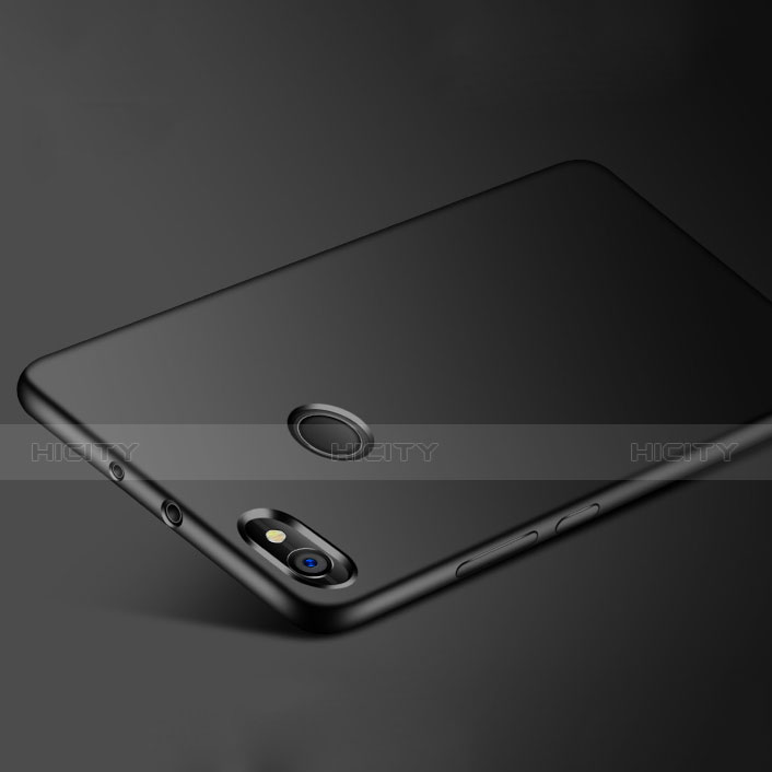 Custodia Morbida Silicone Lucido per Xiaomi Redmi Note 5A Pro Nero