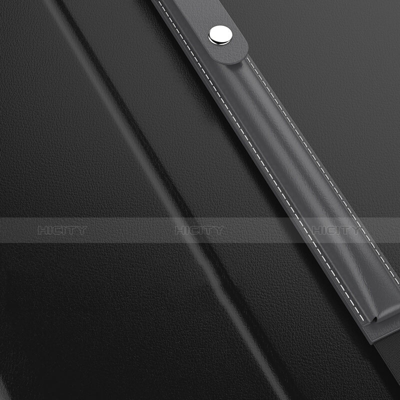 Custodia Pelle Elastico Cover Manicotto Staccabile per Apple Pencil Apple iPad Pro 9.7 Grigio