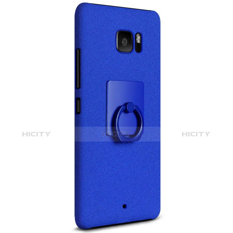 Custodia Plastica Cover Rigida Sabbie Mobili per HTC U Ultra Blu