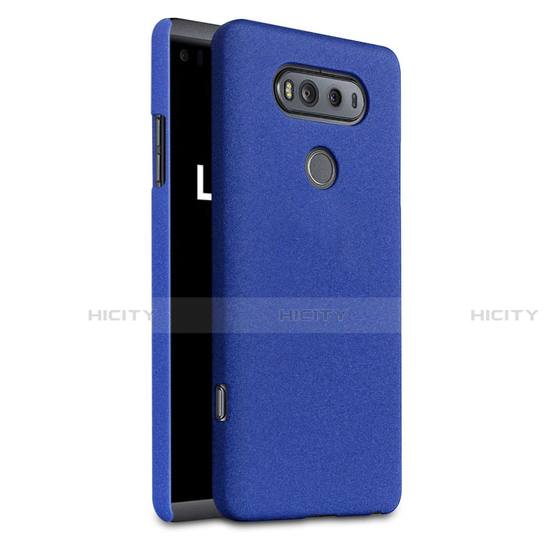 Custodia Plastica Cover Rigida Sabbie Mobili per LG V20 Blu