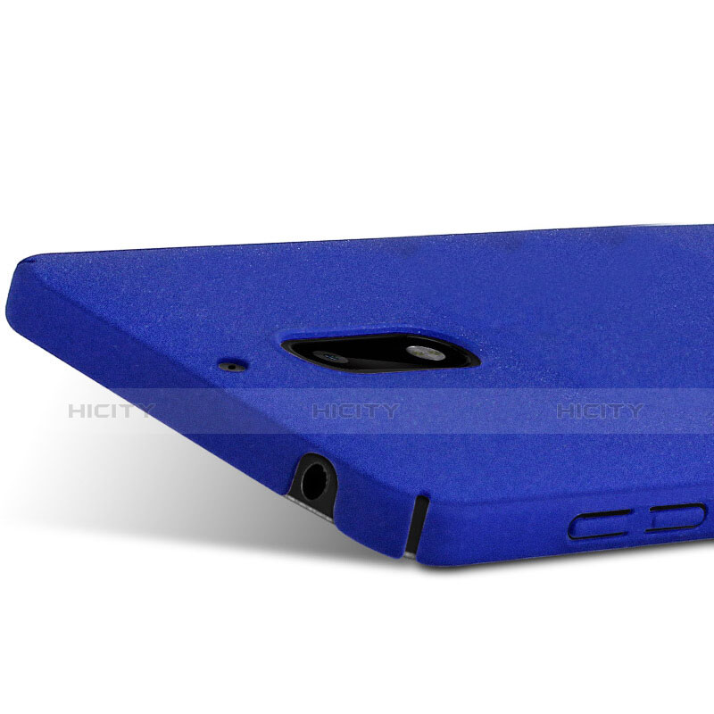 Custodia Plastica Cover Rigida Sabbie Mobili per Nokia 6 Blu