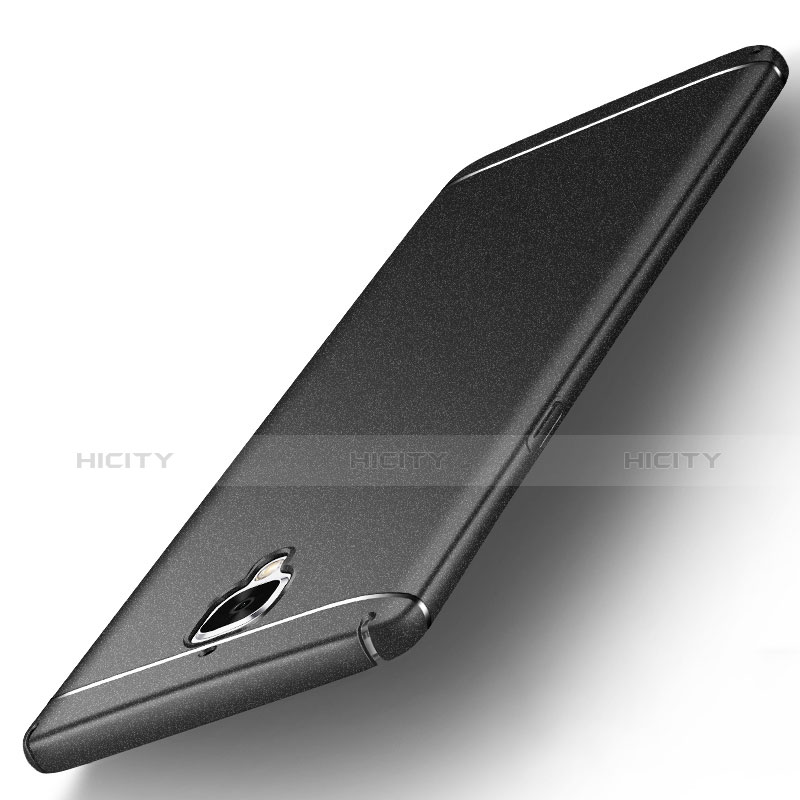 Custodia Plastica Cover Rigida Sabbie Mobili per OnePlus 3 Nero