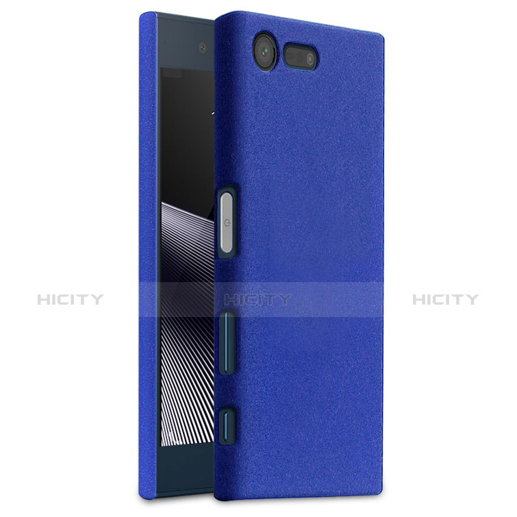 Custodia Plastica Cover Rigida Sabbie Mobili per Sony Xperia X Compact Blu