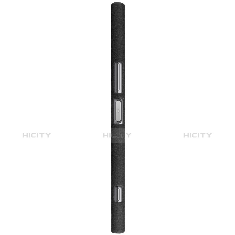 Custodia Plastica Cover Rigida Sabbie Mobili per Sony Xperia XZ Premium Nero