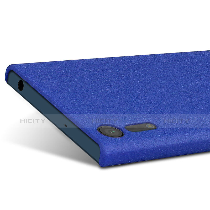 Custodia Plastica Cover Rigida Sabbie Mobili per Sony Xperia XZs Blu