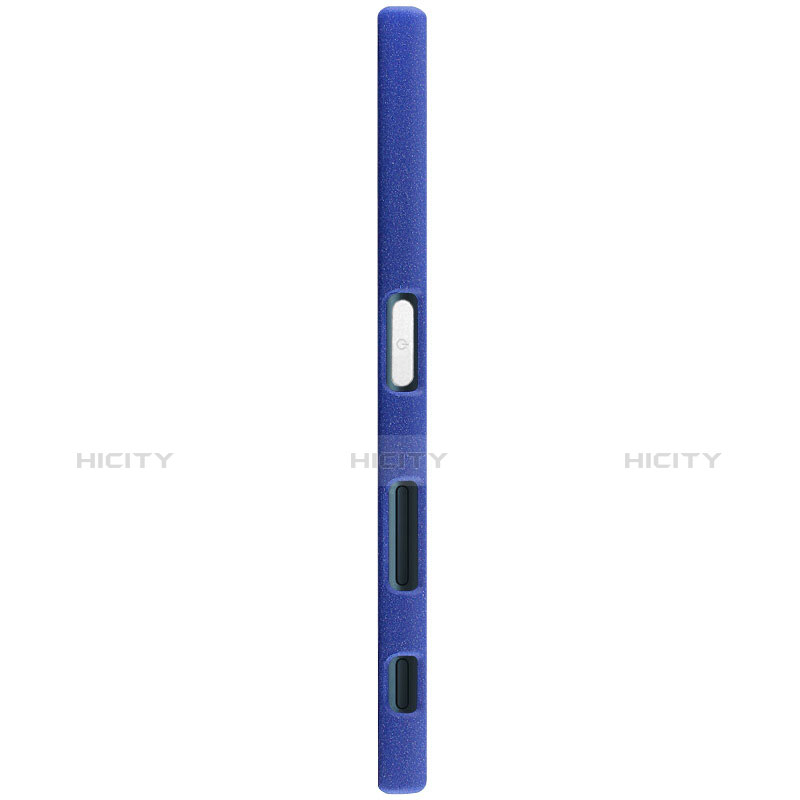 Custodia Plastica Cover Rigida Sabbie Mobili per Sony Xperia XZs Blu