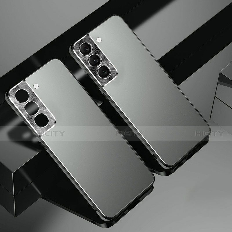 Custodia Plastica Rigida Cover Opaca AT1 per Samsung Galaxy S21 5G Grigio