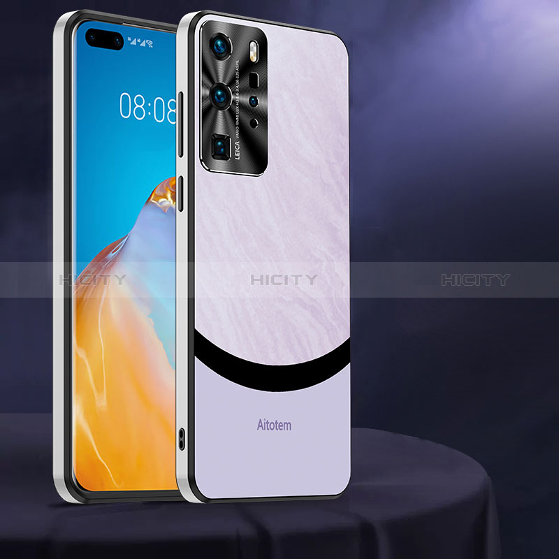 Custodia Plastica Rigida Cover Opaca AT3 per Huawei P40 Viola