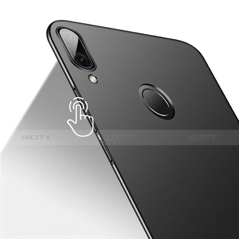 Custodia Plastica Rigida Cover Opaca con Anello Supporto A01 per Huawei Honor Play