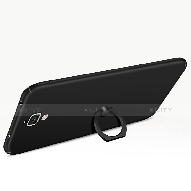 Custodia Plastica Rigida Cover Opaca con Anello Supporto A01 per Xiaomi Mi 4 LTE