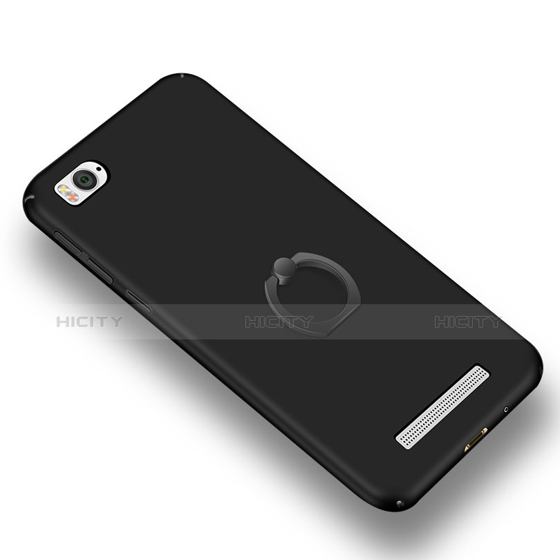 Custodia Plastica Rigida Cover Opaca con Anello Supporto A01 per Xiaomi Mi 4C