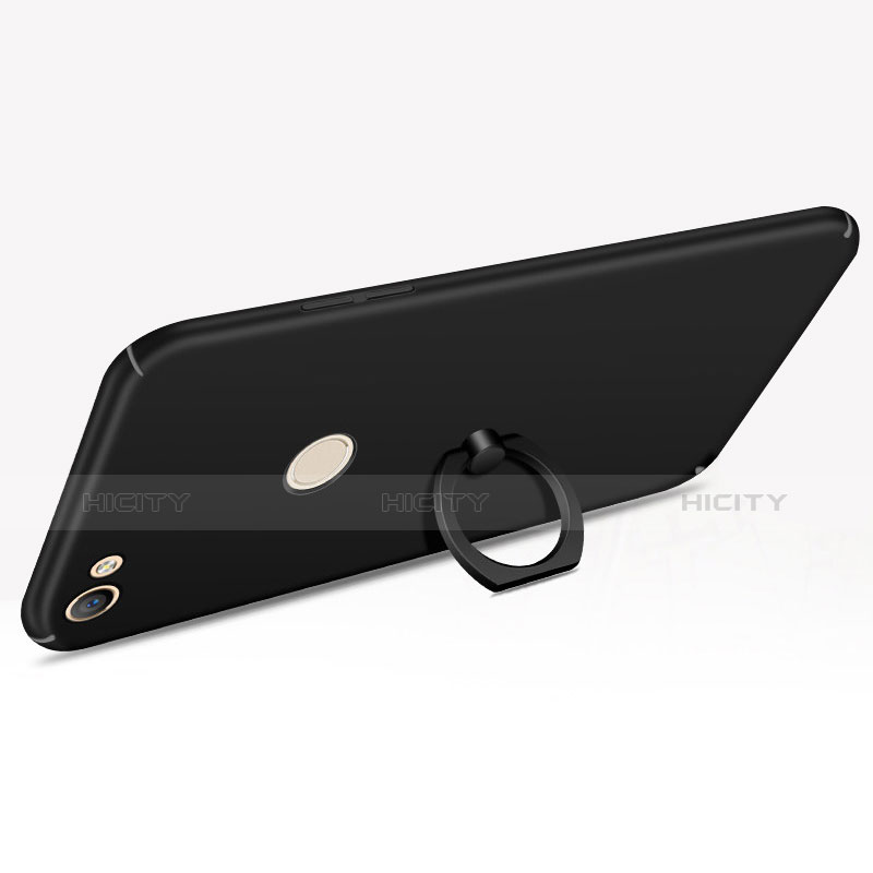 Custodia Plastica Rigida Cover Opaca con Anello Supporto A01 per Xiaomi Redmi Note 5A High Edition