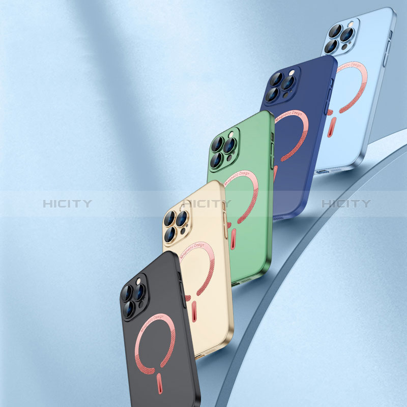 Custodia Plastica Rigida Cover Opaca con Mag-Safe Magnetic QC1 per Apple iPhone 12 Pro Max