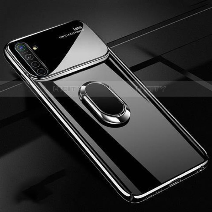 Custodia Plastica Rigida Cover Opaca con Magnetico Anello Supporto A01 per Oppo K5