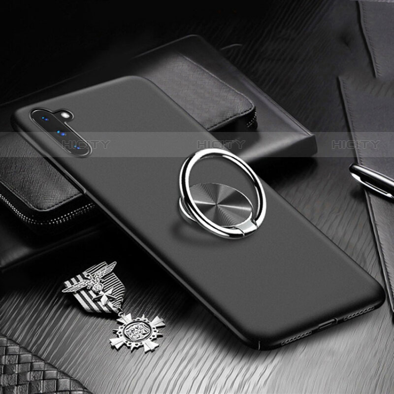 Custodia Plastica Rigida Cover Opaca con Magnetico Anello Supporto A01 per Samsung Galaxy Note 10