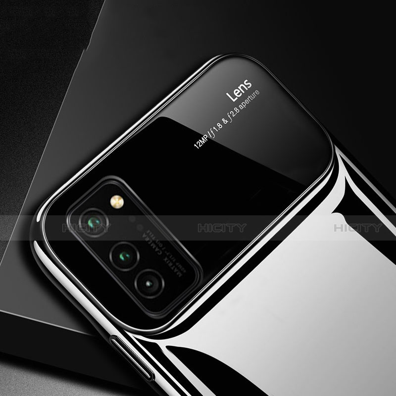 Custodia Plastica Rigida Cover Opaca con Magnetico Anello Supporto P01 per Huawei Honor V30 Pro 5G
