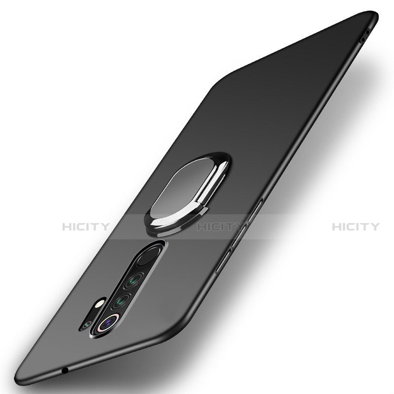 Custodia Plastica Rigida Cover Opaca con Magnetico Anello Supporto P01 per Xiaomi Redmi Note 8 Pro