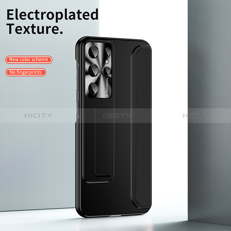 Custodia Plastica Rigida Cover Opaca con Supporto ZL1 per Samsung Galaxy S22 Ultra 5G