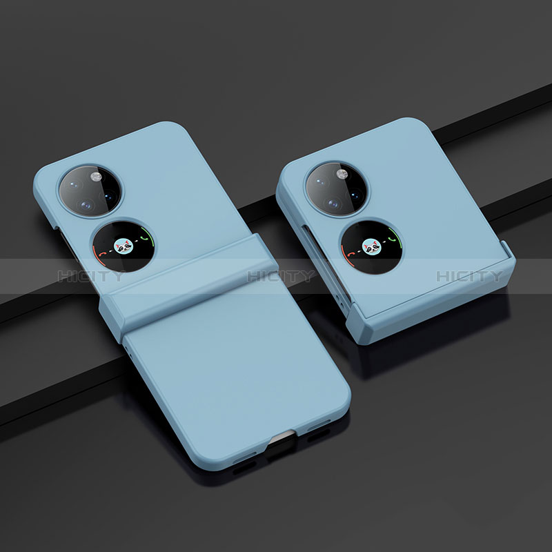 Custodia Plastica Rigida Cover Opaca Fronte e Retro 360 Gradi BH1 per Huawei P60 Pocket