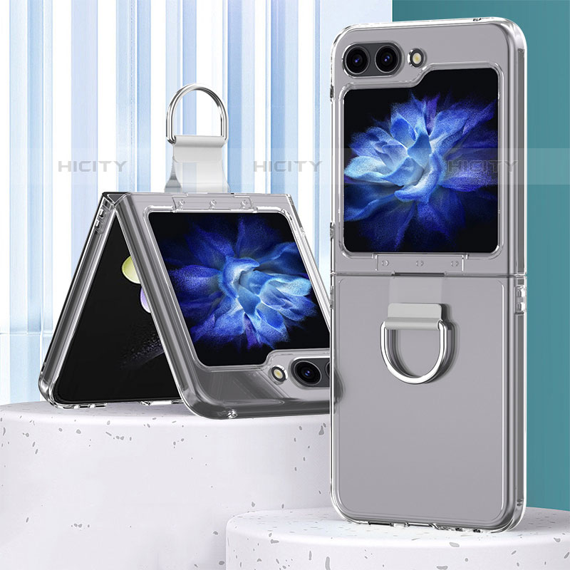 Custodia Plastica Rigida Cover Opaca Fronte e Retro 360 Gradi BH1 per Samsung Galaxy Z Flip5 5G