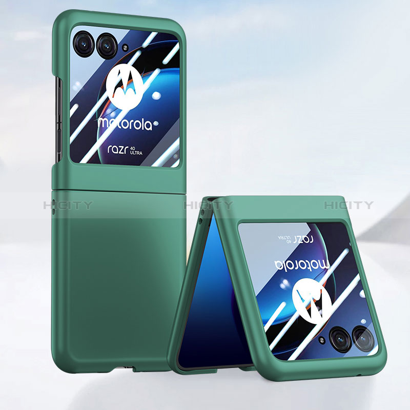 Custodia Plastica Rigida Cover Opaca Fronte e Retro 360 Gradi BH4 per Motorola Moto Razr 40 Ultra 5G