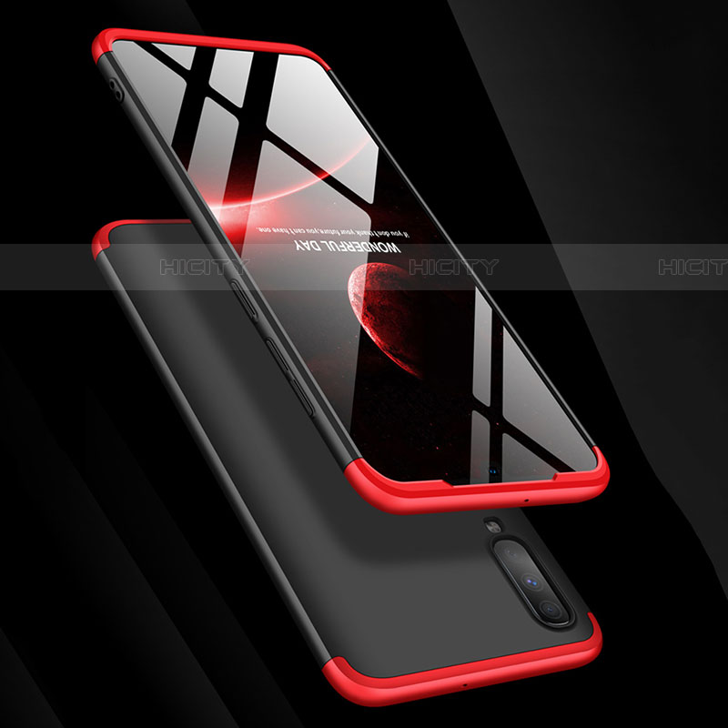 Custodia Plastica Rigida Cover Opaca Fronte e Retro 360 Gradi con Anello Supporto per Samsung Galaxy A70