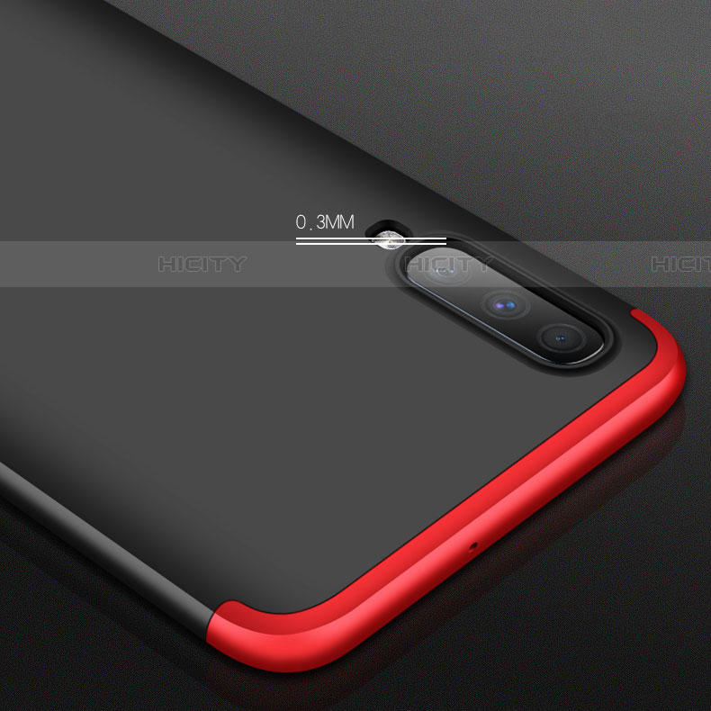 Custodia Plastica Rigida Cover Opaca Fronte e Retro 360 Gradi con Anello Supporto per Samsung Galaxy A70