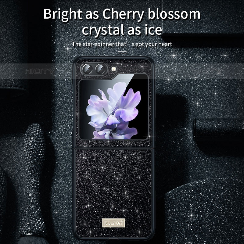 Custodia Plastica Rigida Cover Opaca Fronte e Retro 360 Gradi LD1 per Samsung Galaxy Z Flip5 5G