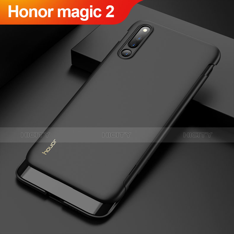 Custodia Plastica Rigida Cover Opaca Fronte e Retro 360 Gradi M01 per Huawei Honor Magic 2 Nero