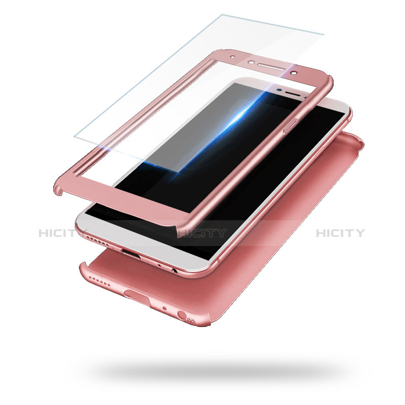 Custodia Plastica Rigida Cover Opaca Fronte e Retro 360 Gradi M01 per Huawei P Smart (2019)