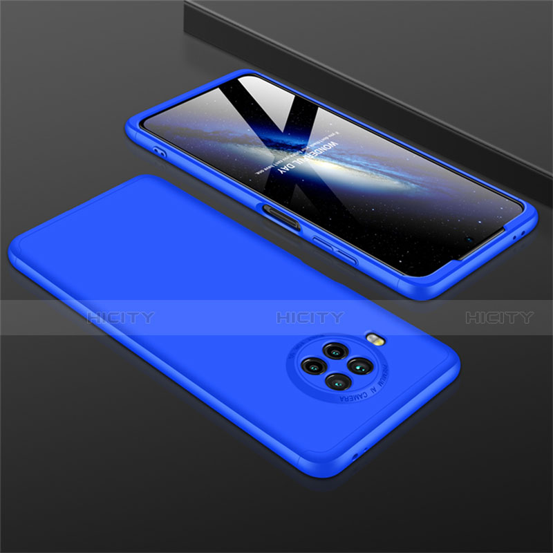 Custodia Plastica Rigida Cover Opaca Fronte e Retro 360 Gradi M01 per Xiaomi Mi 10T Lite 5G Blu