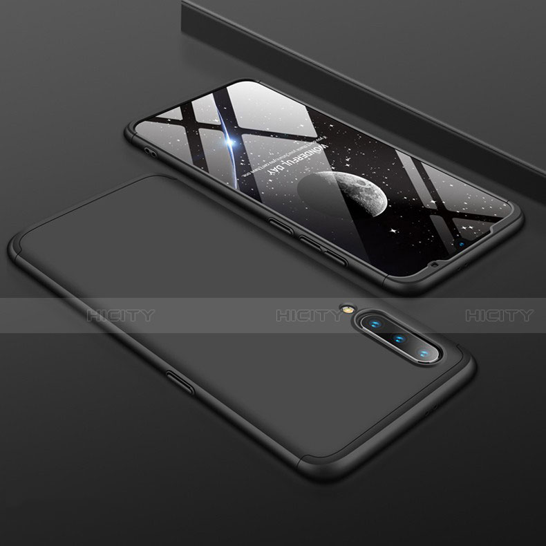 Custodia Plastica Rigida Cover Opaca Fronte e Retro 360 Gradi M01 per Xiaomi Mi 9 Pro 5G Nero