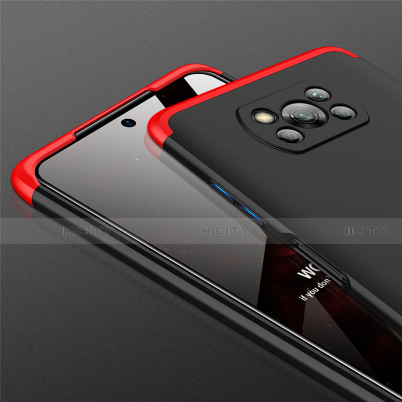 Custodia Plastica Rigida Cover Opaca Fronte e Retro 360 Gradi M01 per Xiaomi Poco X3 NFC