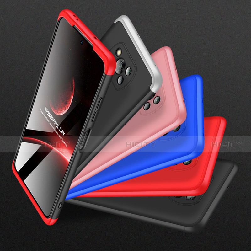 Custodia Plastica Rigida Cover Opaca Fronte e Retro 360 Gradi M01 per Xiaomi Poco X3 Pro