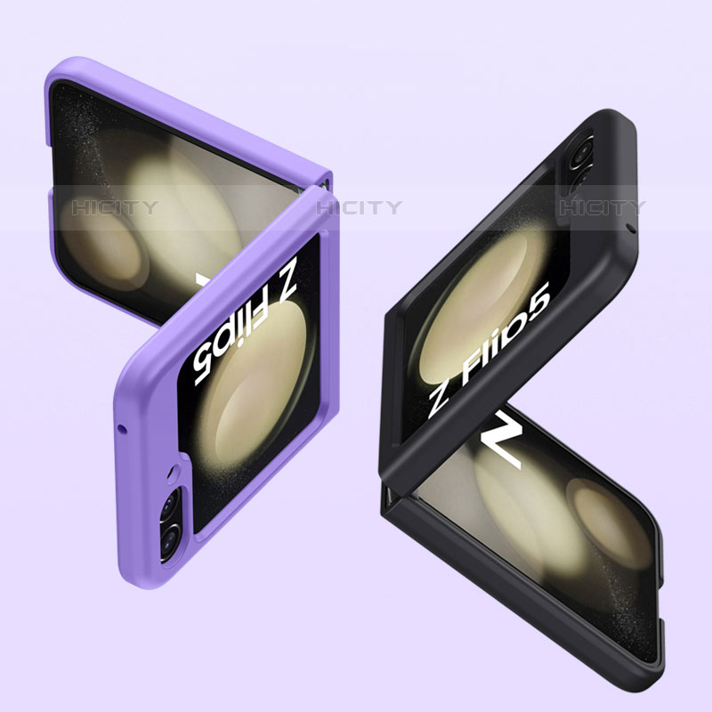 Custodia Plastica Rigida Cover Opaca Fronte e Retro 360 Gradi MK1 per Samsung Galaxy Z Flip5 5G