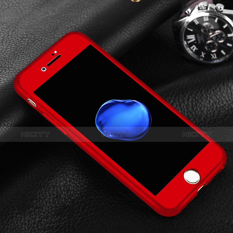 Custodia Plastica Rigida Cover Opaca Fronte e Retro 360 Gradi P01 per Apple iPhone 7