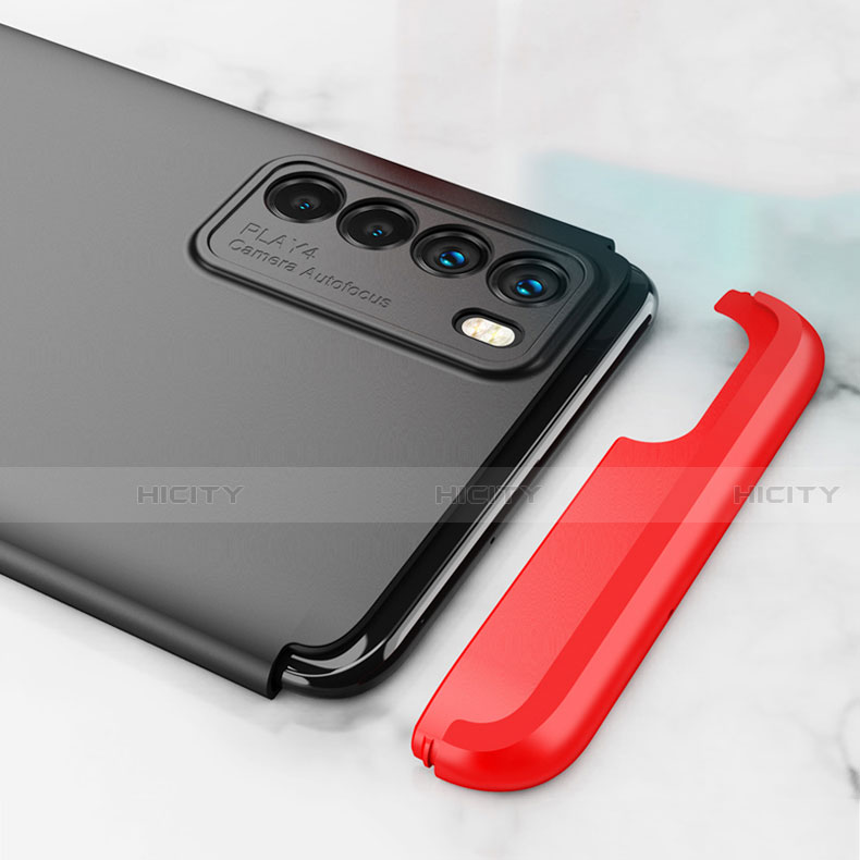 Custodia Plastica Rigida Cover Opaca Fronte e Retro 360 Gradi P01 per Huawei Honor Play4 5G